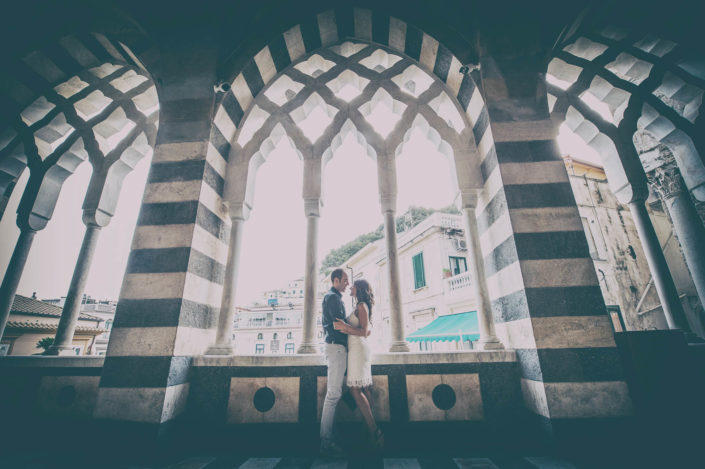 Foto fidanzati Duomo di Amalfi