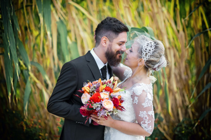 il bacio degli sposi Villa Orsini